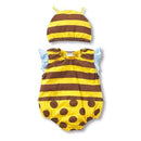 Summer Sleeveless Baby Girls Romper And Hat Set