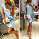 Summer Top For Women Short Sleeve Dress - Elegant Women's Dress