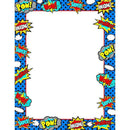 SUPERHERO COMPUTER PAPER-Learning Materials-JadeMoghul Inc.