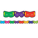 SUPERHERO MASKS DIE CUT BORDER TRIM-Learning Materials-JadeMoghul Inc.
