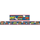 SUPERHERO STRAIGHT BORDER TRIM-Learning Materials-JadeMoghul Inc.