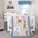 Superheroes 3 Piece Crib Bedding Set-HEROES-JadeMoghul Inc.