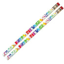 Happy Birthday Fiesta 12Pk Pencil