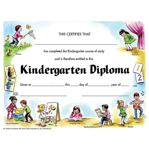 Kindegarten Diploma 30Pk