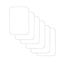 Pocket Chart Cards White
