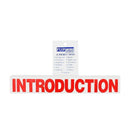 Supplies Project Board Titles Red 13/Pk FLIPSIDE
