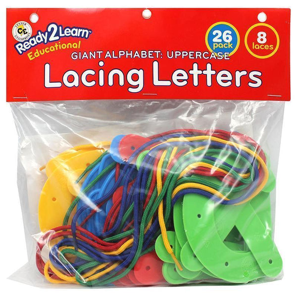 Supplies Ready2 Lrn Lacing Letters Uppercase CENTER ENTERPRISES INC.