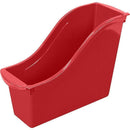 Supplies Small Book Bin Red STOREX INDUSTRIES