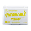 Supplies Stamp Pad Washable Yellow CENTER ENTERPRISES INC.