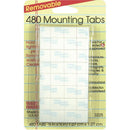 WALL MOUNTING TABS 480 TABS 1/2-Supplies-JadeMoghul Inc.
