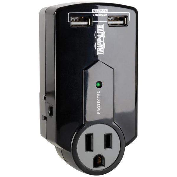 Surge Protectors Protect It(R) 3-Outlet Surge Protector with USB Ports Petra Industries