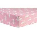 Swan Fairy Tale Deluxe Flannel Fitted Crib Sheet-WHIM-G-JadeMoghul Inc.