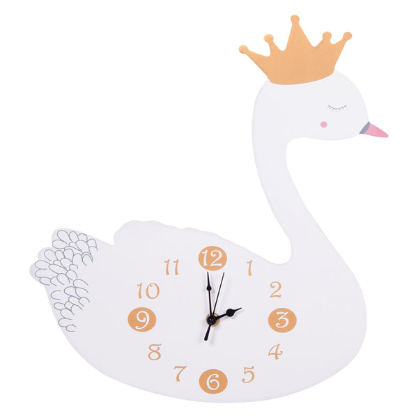 Swans Wall Clock-SWANS-JadeMoghul Inc.