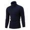 Sweater Pullover Men 2018 Male Brand Casual Solid-Color Knitt Simple Sweaters Men Comfortable Hedging Turtleneck Men'S Sweater