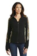 Sweatshirts/Fleece Port Authority Ladies Camouflage microFleece Full-Zip Jacket. L230C Port Authority