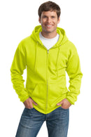 Sweatshirts/Fleece Port & Company Tall Essential Fleece Full-Zip Hooded Sweatshirt. PC90ZHT Port & Company