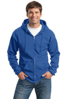 Sweatshirts/Fleece Port & Company Tall Essential Fleece  Full-Zip Hooded Sweatshirt. PC90ZHT Port & Company