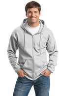 Sweatshirts/Fleece Port & Company Tall Essential Fleece Full-Zip Hooded Sweatshirt. PC90ZHT Port & Company