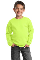 Sweatshirts/Fleece Port & Company - Youth Core Fleece Crewneck Sweatshirt. PC90Y Port & Company
