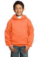 Sweatshirts/fleece Port & Company - Youth Core Fleece Pullover Hooded Sweatshirt. PC90YH Port & Company