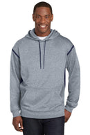 Sweatshirts/Fleece Sport-Tek Tall Tech Fleece  Colorblock  Hooded Sweatshirt. TST246 Sport-Tek