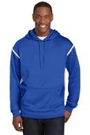 Sweatshirts/Fleece Sport-Tek Tall Tech Fleece Colorblock Hooded Sweatshirt. TST246 Sport-Tek