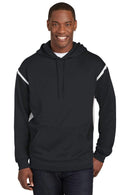 Sweatshirts/Fleece Sport-Tek Tall Tech Fleece Colorblock Hooded Sweatshirt. TST246 Sport-Tek