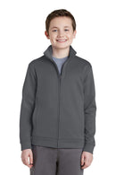 Sweatshirts/Fleece Sport-Tek Youth Sport-Wick Fleece Full-Zip Jacket. YST241 Sport-Tek