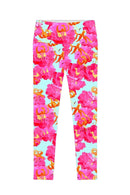 Sweet Illusion Lucy Floral Print Performance Legging - Women