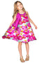 Sweet Illusion Melody Swing Chiffon Mother and Daughter Dress