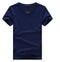 SWENEARO 2018 Men T-shirts Classical Short Sleeve O-neck Solid Color Loose Basic Tshirt Casual Fitness Men Bottoming tees shirs-Navy Blue-S-JadeMoghul Inc.