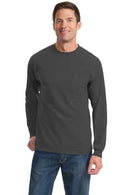 T-shirts Port & Company Tall Long Sleeve Essential Pocket Tee. PC61LSPT Port & Company