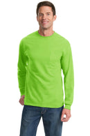 T-shirts Port & Company Tall Long Sleeve Essential Pocket Tee. PC61LSPT Port & Company