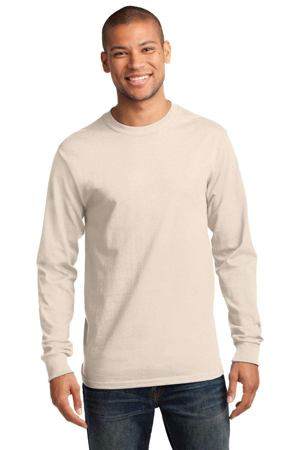 T-shirts Port & Company - Tall Long Sleeve Essential Tee. PC61LST Port & Company