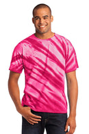 T-shirts Port & Company - Tiger Stripe Tie-Dye Tee. PC148 Port & Company
