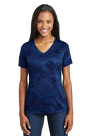 T-shirts Sport-Tek Ladies CamoHex V-Neck Tee. LST370 Sport-Tek
