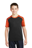 T-shirts Sport-Tek Youth CamoHex Colorblock Tee. YST371 Sport-Tek
