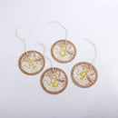 Table Numbers Travel & Adventure Gold Foil Table Numbers (1-18) Kate Aspen