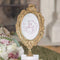Table Planning Accessories Oval Baroque Standing Frame - Gold (Pack of 1) Weddingstar