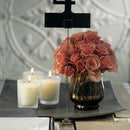 Table Planning Accessories Silver Table Number Holder with Tiered Base (Pack of 6) JM Weddings