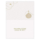 Table Planning Accessories Vintage Travel Place Card With Fold (Pack of 1) JM Weddings