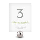 Woodland Pretty Personalized Table Numbers 25-36 Vintage Gold (Pack of 12)
