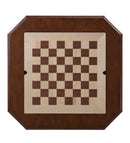 Tables Gaming Table - 28" X 28" X 30" Cherry Wood Poly-Resin Game Table HomeRoots
