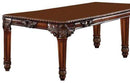 Tables Kitchen and Dining Room Tables - 120" X 48" X 31" Cherry Wood Dining Table HomeRoots