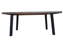 Tables Kitchen and Dining Room Tables - 39" X 71" X 30" Brown Acacia And Mdf Dining Table HomeRoots