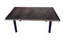 Tables Kitchen and Dining Room Tables - 39" X 71" X 30" Brown Acacia And Mdf Dining Table HomeRoots