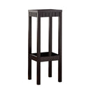 Tables Small Accent Table 11'.5" x 11'.5" x 32" Cappuccino, Particle Board, Hollow-Core Accent Table 2843 HomeRoots