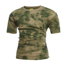 Tactical Military Camouflage T Shirt Men Breathable Quick Dry US Army Combat T-Shirt Outwear T-shirt