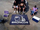 Tailgater Mat BBQ Grill Mat NFL Denver Broncos Tailgater Rug 5'x6' FANMATS