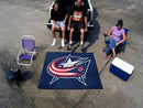 Tailgater Mat BBQ Grill Mat NHL Columbus Blue Jackets Tailgater Rug 5'x6' FANMATS